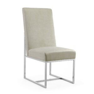 Manhattan Comfort Element Champagne Dining Chairs (Set of 6)