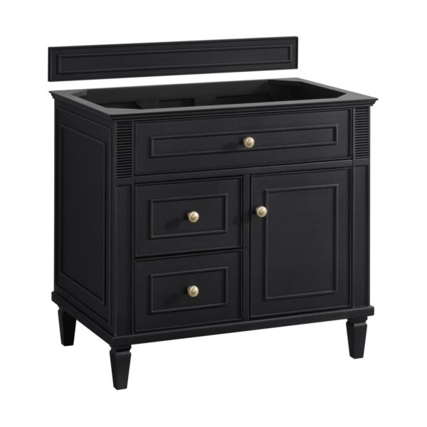 James Martin 424-V36 Lorelai 35 7/8 Inch Free-Standing Single Sink Bathroom Vanity Cabinet Only