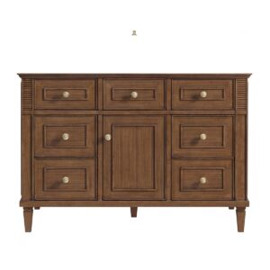 James Martin 424-V48 Lorelai 47 7/8 Inch Free-Standing Single Sink Bathroom Vanity Cabinet Only