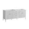 James Martin 485-V72 Myrrin 71 7/8 Inch Free-Standing Double Sink Bathroom Vanity Cabinet Only