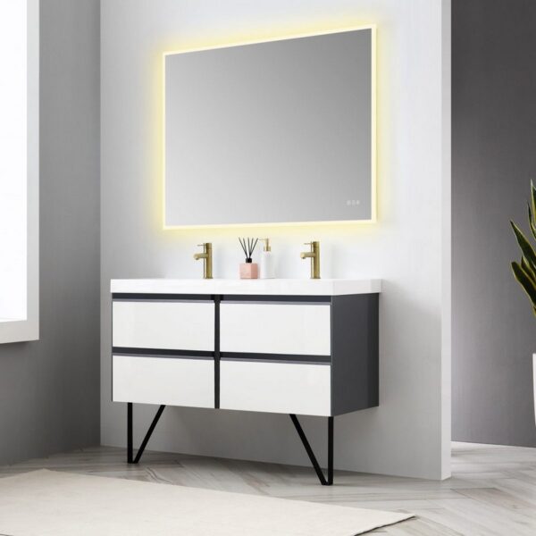 Blossom LED M2 4836 Beta 48 Inch LED Mirror with Frosted Sides