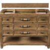 James Martin 500-V48-HON Malibu 48 Inch Single Vanity Cabinet in Honey Alder