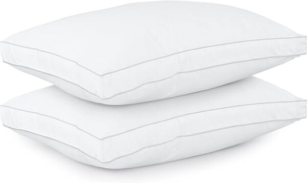 RetailHuntUSA Bed Pillows for Sleeping Queen Size (White), Set of 2