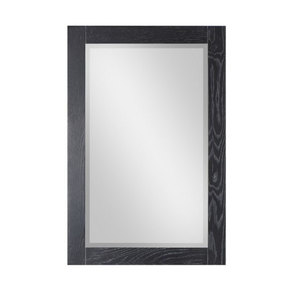 Altair 531024-MIR Ivy 24 Inch Rectangular Bathroom Wood Framed Wall Mirror