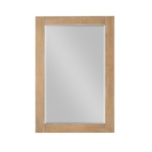 Altair 531024-MIR Ivy 24 Inch Rectangular Bathroom Wood Framed Wall Mirror