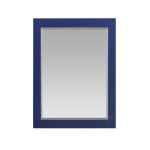 Altair 535030-MIR Maribella 27 1/4 Inch Rectangular Bathroom Wood Framed Wall Mirror