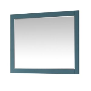 Altair 541048-MIR-RG Sutton 48 Inch Rectangular Bathroom Wood Framed Wall Mirror - Royal Green