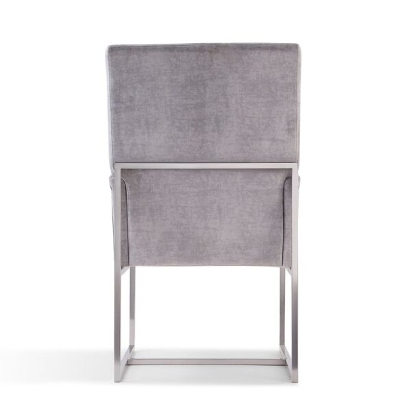 Manhattan Comfort Element Grey Dining Chairs (Set of 8)