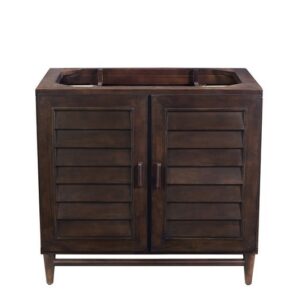 James Martin 620-V36-BNM Portland 36 Inch Single Vanity in Burnished Mahogany