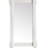 James Martin 650-M22-BW Brittany 22 Inch Mirror in Bright White