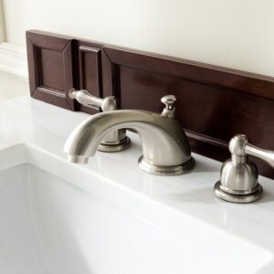 James Martin 650-V30-BNM-3CAR Brittany 30 Inch Single Vanity in Burnished Mahogany with 3 cm Carrara Marble Top