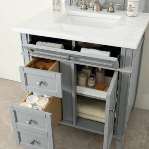 James Martin 650-V30-UGR Brittany 30 Inch Single Vanity in Urban Gray