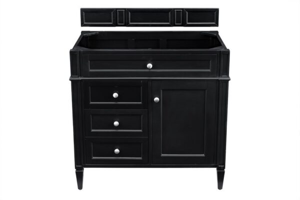 James Martin 650-V36-BKO Brittany 35 Inch Black Onyx Single Vanity