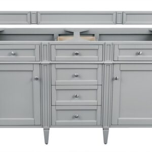 James Martin 650-V60D-UGR Brittany 59 Inch Urban Gray Double Vanity