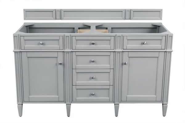 James Martin 650-V60D-UGR Brittany 59 Inch Urban Gray Double Vanity