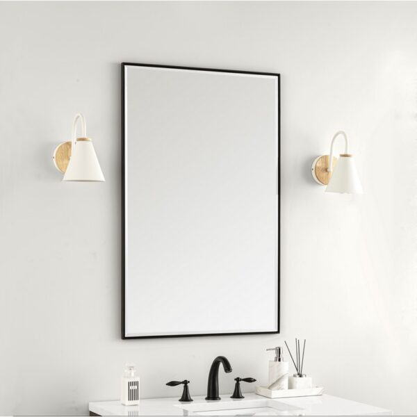 James Martin 715-M26 Rohe 26 Inch Rectangle Bathroom Mirror