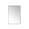 James Martin 715-M26 Rohe 26 Inch Rectangle Bathroom Mirror