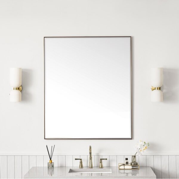 James Martin 715-M36 Rohe 36 Inch Rectangle Bathroom Mirror