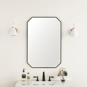 James Martin 715-MO24 Rohe 24 Inch Rectangle Bathroom Mirror