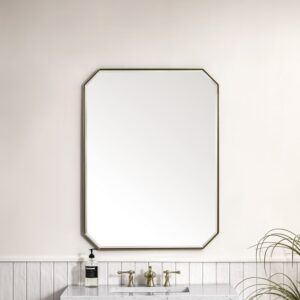 James Martin 715-MO30 Rohe 30 Inch Octagon Bathroom Mirror