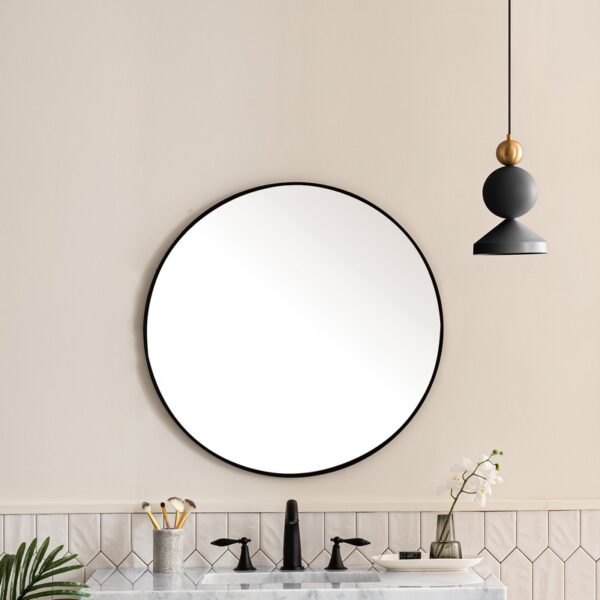 James Martin 715-MR30 Rohe 30 Inch Round Bathroom Mirror