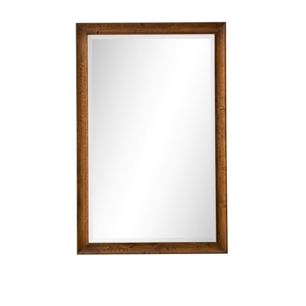 James Martin JM 735-M26 Glenbrooke 26 Inch Rectangle Soft Maple Solid Bathroom Mirror