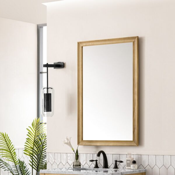 James Martin 735-M26-O 26 Inch Wall Mounted Rectangular Bathroom Mirror