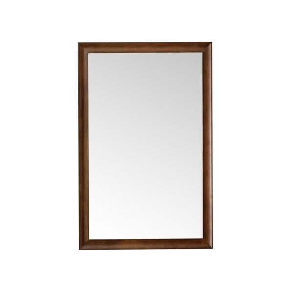 James Martin 735-M26 Glenbrooke 26 Inch Rectangle Poplar Solid Bathroom Mirror