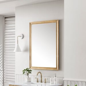 James Martin 735-M30-O 30 Inch Wall Mounted Rectangular Bathroom Mirror