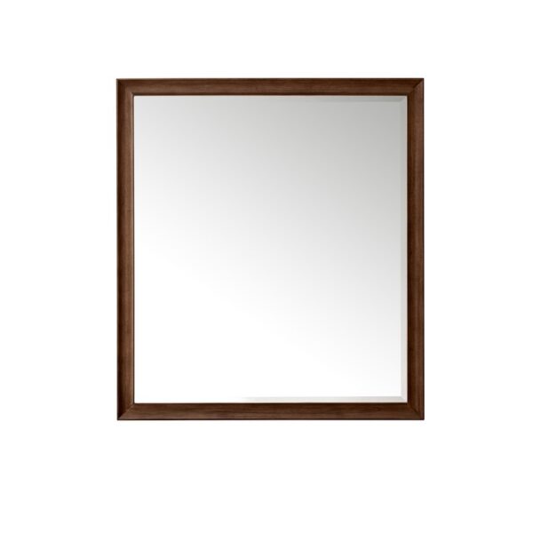 James Martin 735-M36 Glenbrooke 36 Inch Rectangle Poplar Solid Bathroom Mirror