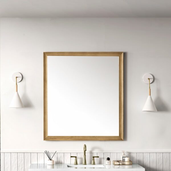 James Martin 735-M36-O 36 Inch Wall Mounted Rectangular Bathroom Mirror