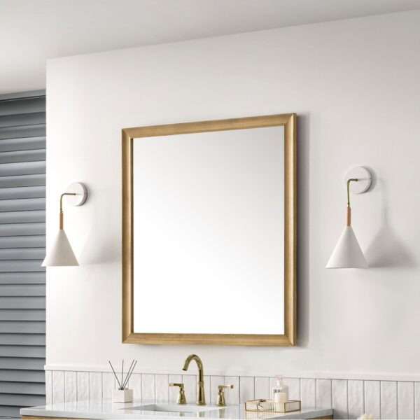 James Martin 735-M36-O 36 Inch Wall Mounted Rectangular Bathroom Mirror