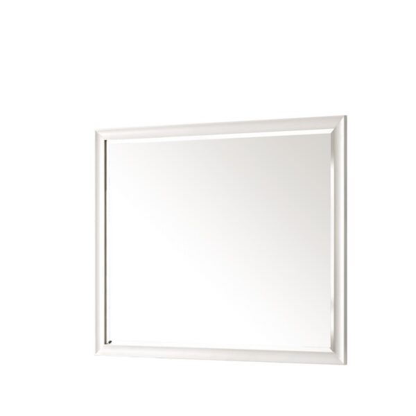 James Martin 735-M48 Glenbrooke 48 Inch Rectangle Poplar Solid Bathroom Mirror