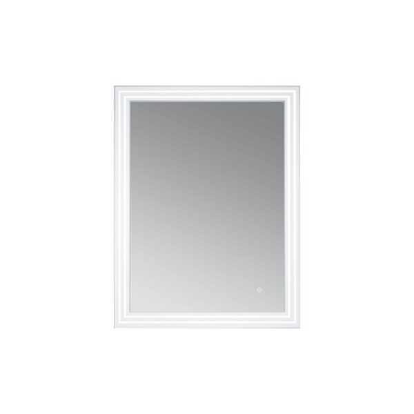 Altair 742024-LED-NF Livorno 24 Inch Rectangle Frameless Modern LED Bathroom Vanity Mirror