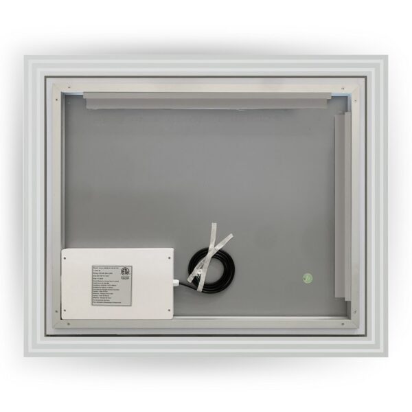 Altair 742036-LED-NF Livorno 36 Inch Rectangle Frameless Modern LED Bathroom Vanity Mirror