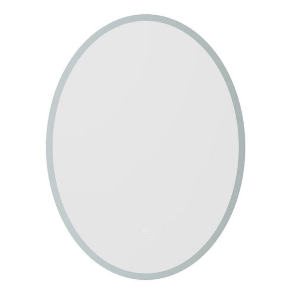 Altair 743032-LED-AC Matera 24 Inch Oval Frameless Modern LED Bathroom Vanity Mirror