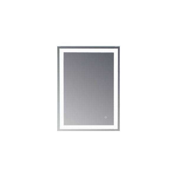 Altair 744024-LED-NF Genova 24 Inch Rectangle Frameless Modern LED Bathroom Vanity Mirror