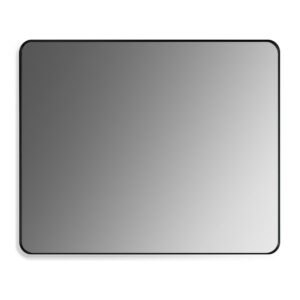 Altair 754036-MIR Nettuno 36 Inch Rectangular Aluminum Framed Wall Bathroom Vanity Mirror