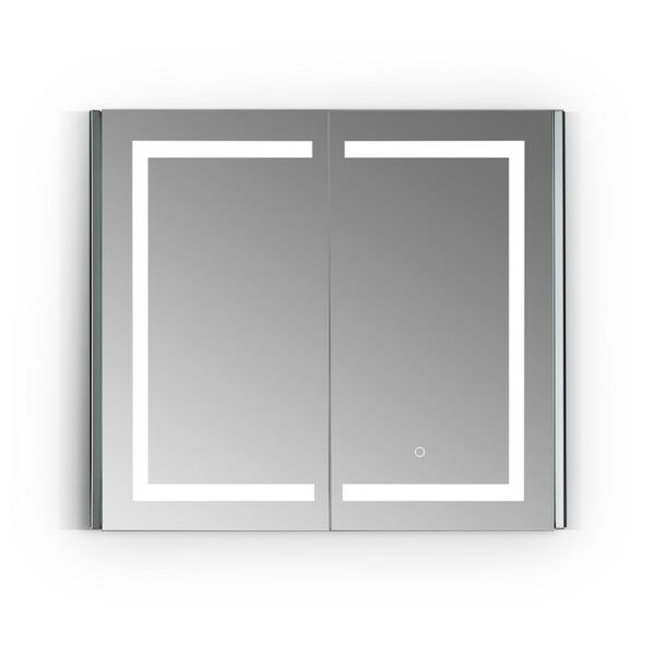 Altair 760036-LED-MC Bojano 36 Inch Rectangle Frameless Surface-Mount or Recessed LED Lighted Bathroom Medicine Cabinet