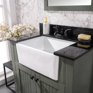 Legion Furniture WLF6022-PG 30 Inch Vanity in Pewter Green