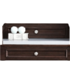 James Martin 825-DU22-BNM De Soto 23 Inch Optional Drawer Unit in Burnished Mahogany