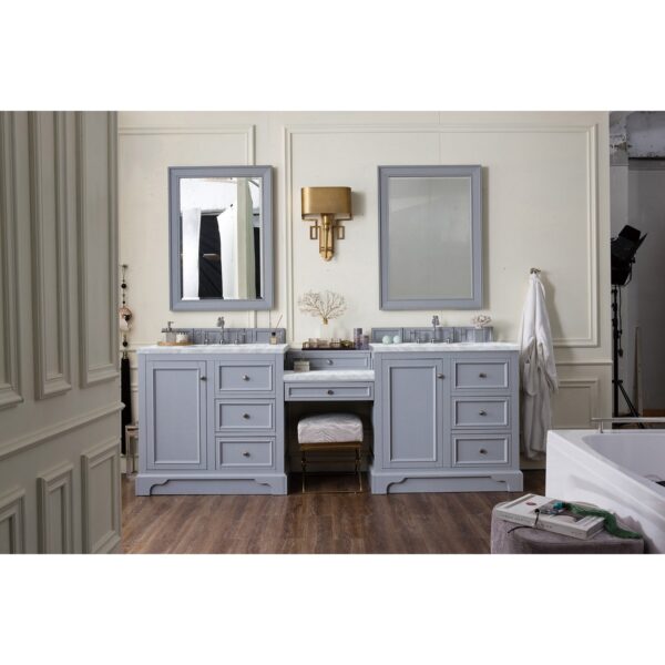 James Martin 825-V94-DU 96 1/2 Inch Free-Standing Double Sink Bathroom Vanity with 3 CM Top