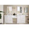 James Martin 825-V94-DU 96 1/2 Inch Free-Standing Double Sink Bathroom Vanity with 3 CM Top