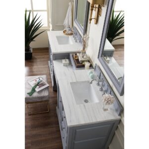 James Martin 825-V94-DU 96 1/2 Inch Free-Standing Double Sink Bathroom Vanity with 3 CM Top