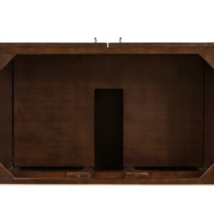 James Martin 850-V36-AWT-3AF Metropolitan 36 Inch American Walnut Single Vanity with 3 cm Arctic Fall Solid Surface Top