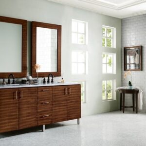 James Martin 850-V72-AWT Metropolitan 72 Inch Double Vanity in American Walnut