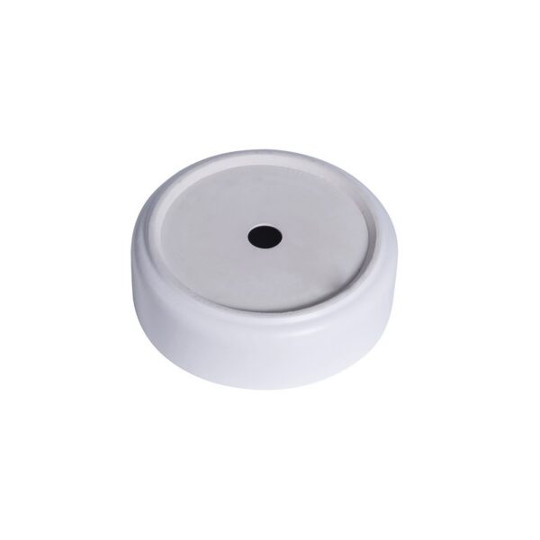 Altair 9009-BAS-WH Sabine 14 1/4 Inch Round Ceramic Vessel Bathroom Sink - White