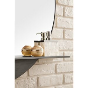 James Martin 909-M36-MDI Platform 40 Inch Mirror in Modern Iron