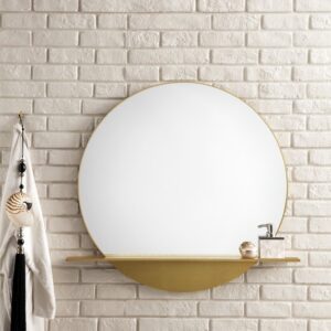 James Martin 909-M36-RG Platform 40 Inch Mirror in Radiant Gold