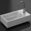 Blossom A10 1810 04 18 Inch Acrylic Top-Mount Bathroom Sink